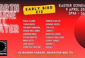 NORTH LAINE EASTER  ALL DAYER PATTERNS BRIGHTON
